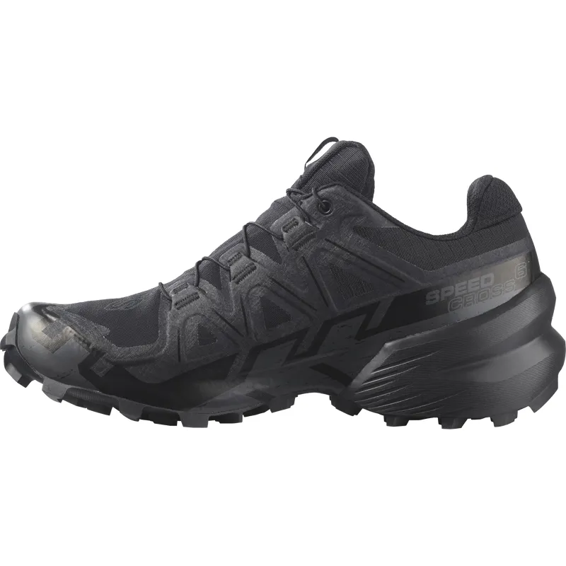 Salomon Speedcross 6 GTX Women's Trail Running Shoe in Black/Black/Phantom-3